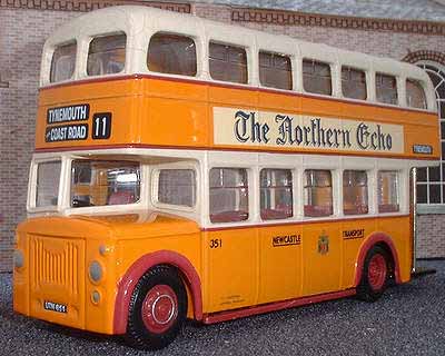 Newcastle Corporation Transport Leyland Titan PD2 Metro-Cammell